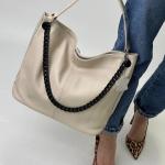 Сумка женская кожаная молочная FM0999L