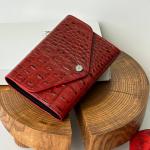 Гаманець жіночий шкіряний червоний FM1316A