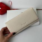 Кошелек женский кожаный молочный FM1317G