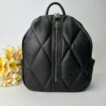 Рюкзак женский кожаный черный FM1287C