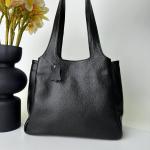 Сумка женская кожаная черная FM1337A