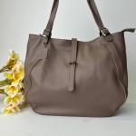 Сумка женская кожаная тауп FM1348B