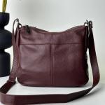 Сумка женская кожаная марсала FM1246F