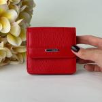 Кошелек женский кожаный красный FM1351F