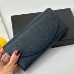 Кошелек женский кожаный синий FM1319G