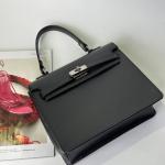 Сумка женская кожаная черная FM1356A