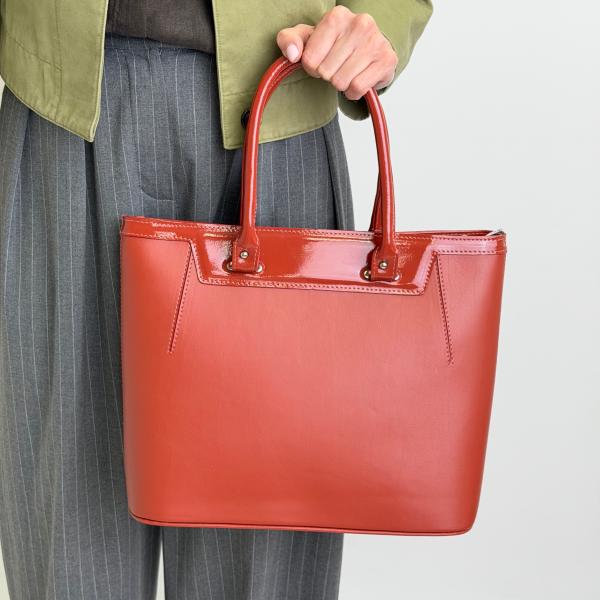 Сумка жіноча шкіряна помаранчева FM1157H