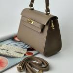 Сумка жіноча шкіряна бежева FM1360A