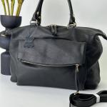 Сумка женская кожаная черная FM1372B