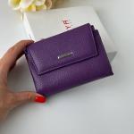 Кошелек женский кожаный фиолетовый FM1265V