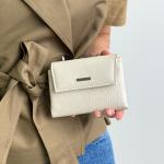 Кошелек женский кожаный молочный FM1265N