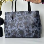 Сумка женская кожаная синяя FM1063T