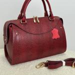 Сумка женская кожаная марсала FM1243D