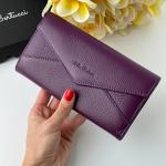 Кошелек женский кожаный фиолетовый FM1284G