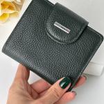 Гаманець жіночий шкіряний смарагдовий FM1019L