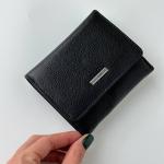 Кошелек женский кожаный черный FM1408B