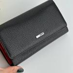 Кошелек женский кожаный черный FM1409A