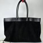 Сумка жіноча шкіряна чорна FM1405B