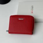 Кошелек женский кожаный красный FM1167L