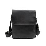 Мужская кожаная черная сумка FM1454A