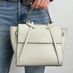 Сумка жіноча шкіряна молочна FM0778P