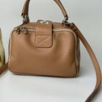 Сумка женская кожаная тауп FM0838Q