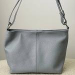 Сумка женская кожаная голубая FM1000AA