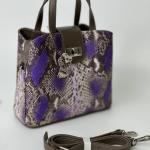 Сумка женская кожаная тауп FM1488B