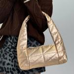 Сумка жіноча шкіряна золото FM1413B