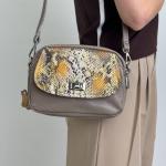 Сумка женская кожаная тауп FM1499A