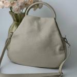 Сумка жіноча шкіряна молочна FM0831AB