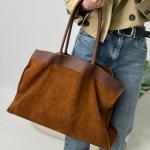 Сумка жіноча шкіряна карамельна FM1405L