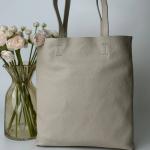 Сумка жіноча шкіряна молочна FM1133L