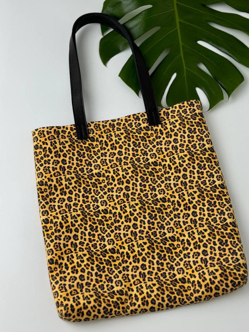 Сумка женская кожаная с принтом FM1508A