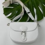 Сумка женская кожаная белая FM0931AA