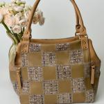 Сумка женская кожаная коричневая FM1263BO