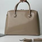 Сумка женская кожаная бежевая FM1113O