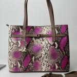 Сумка жіноча шкіряна тауп FM1085J