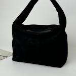 Сумка женская кожаная черная FM1512B