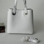 Сумка жіноча шкіряна біла FM1519C