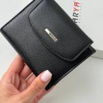 Кошелек женский кожаный черный FM1523B