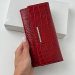 Кошелек женский кожаный красный FM1279F