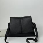 Сумка жіноча шкіряна чорна FM1529C