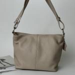 Сумка женская кожаная бежевая FM1000AC