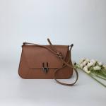 Сумка женская кожаная карамельная FM1540B