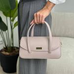 Сумка жіноча шкіряна пудра FM1550B