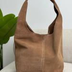 Сумка женская кожаная бежевая FM1347R