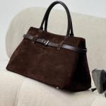 Сумка жіноча шкіряна шоколадна FM1571A