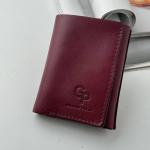 Кошелек женский кожаный марсала FM1576C