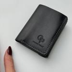 Кошелек женский кожаный черный FM1576D